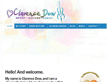 Tablet Screenshot of clarencedow.com